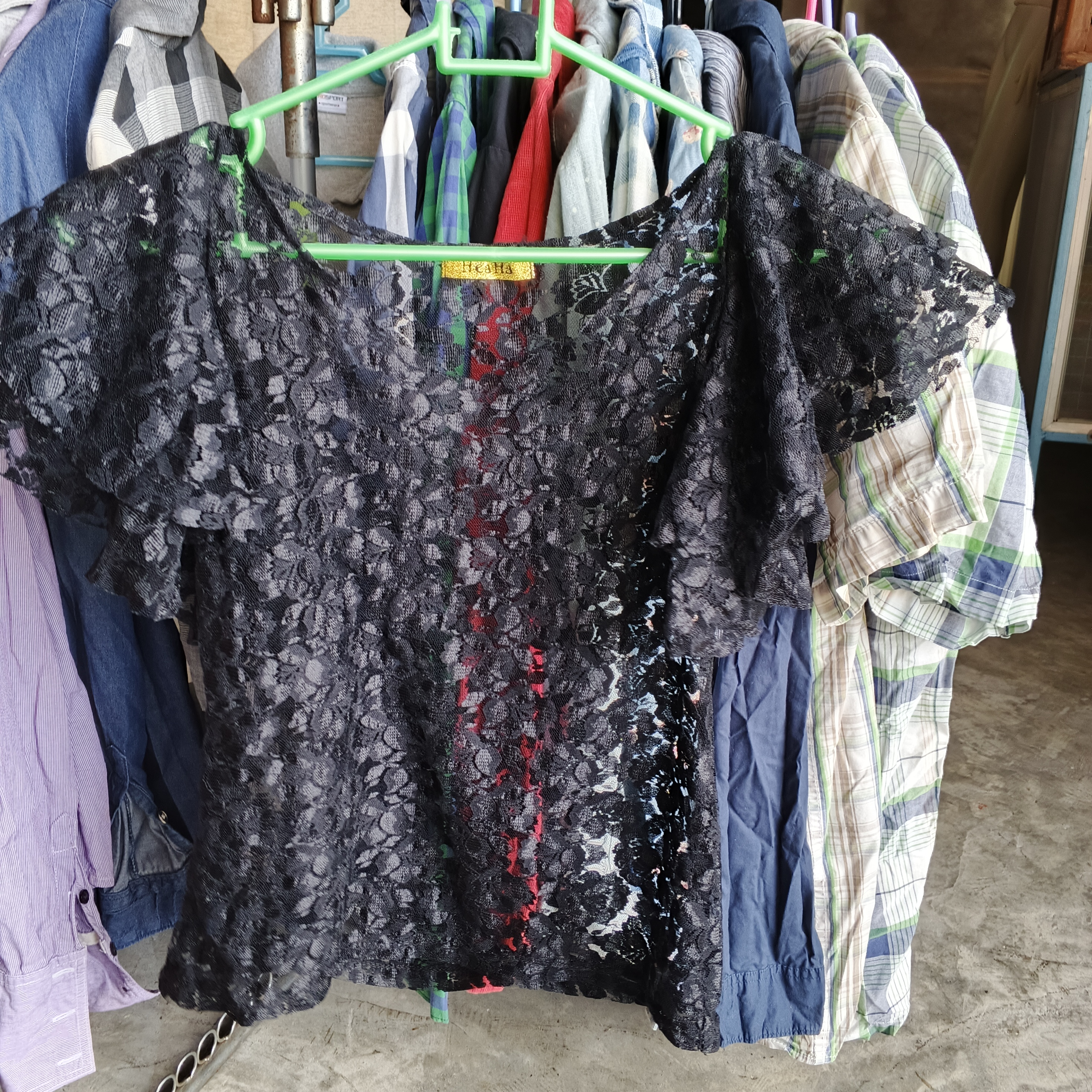 เสื้อลูกไม่ฉลุทั้งตัว