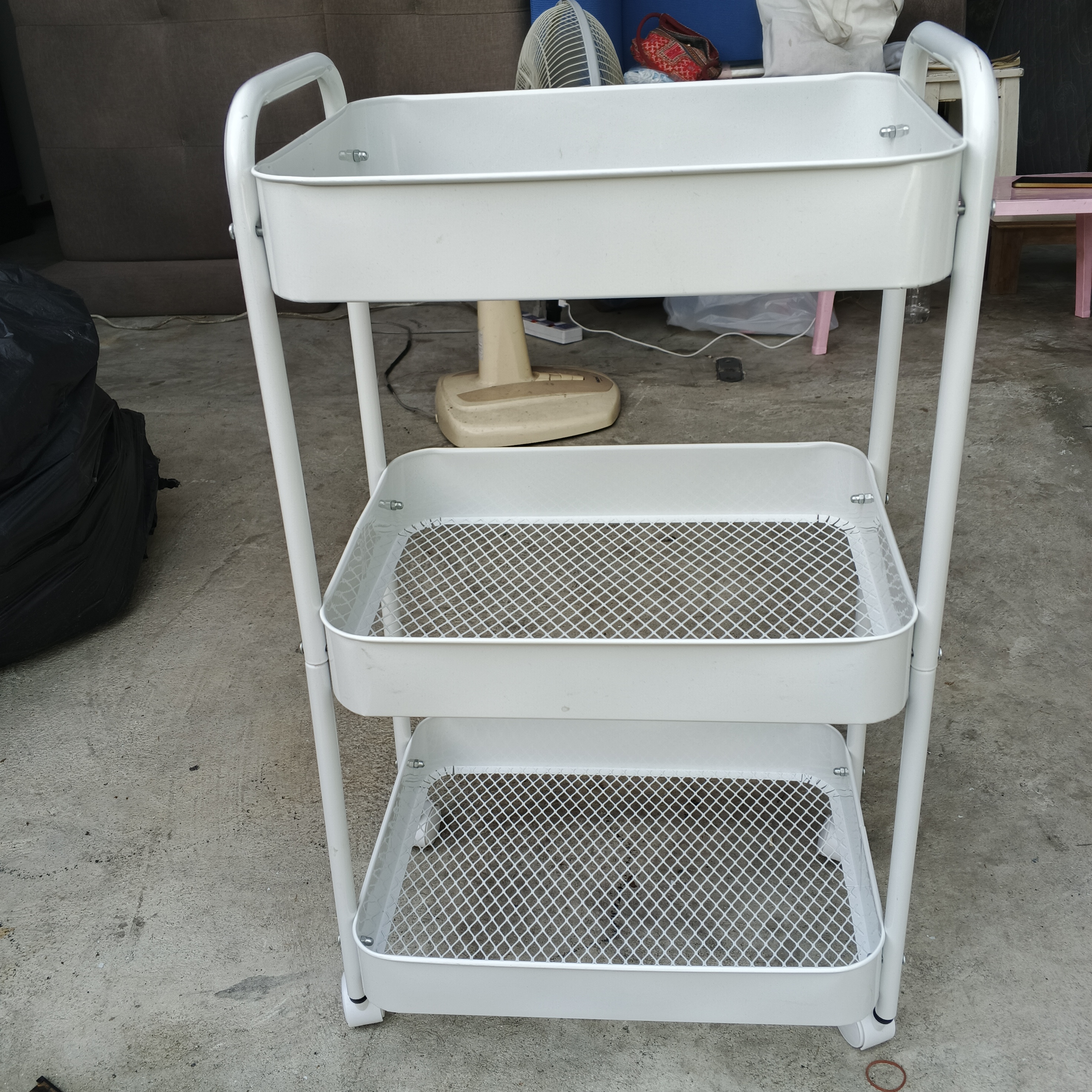 รถเข็นอเนกประสงค์3ชั้น