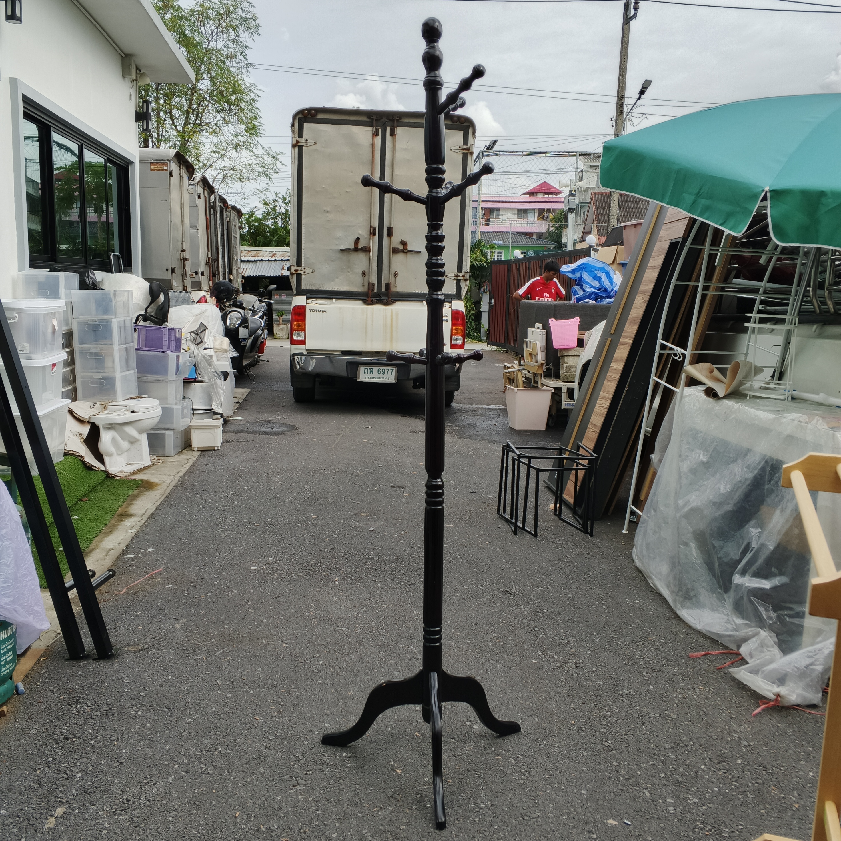 เสาไม้แขวนอเนกประสงค์ 