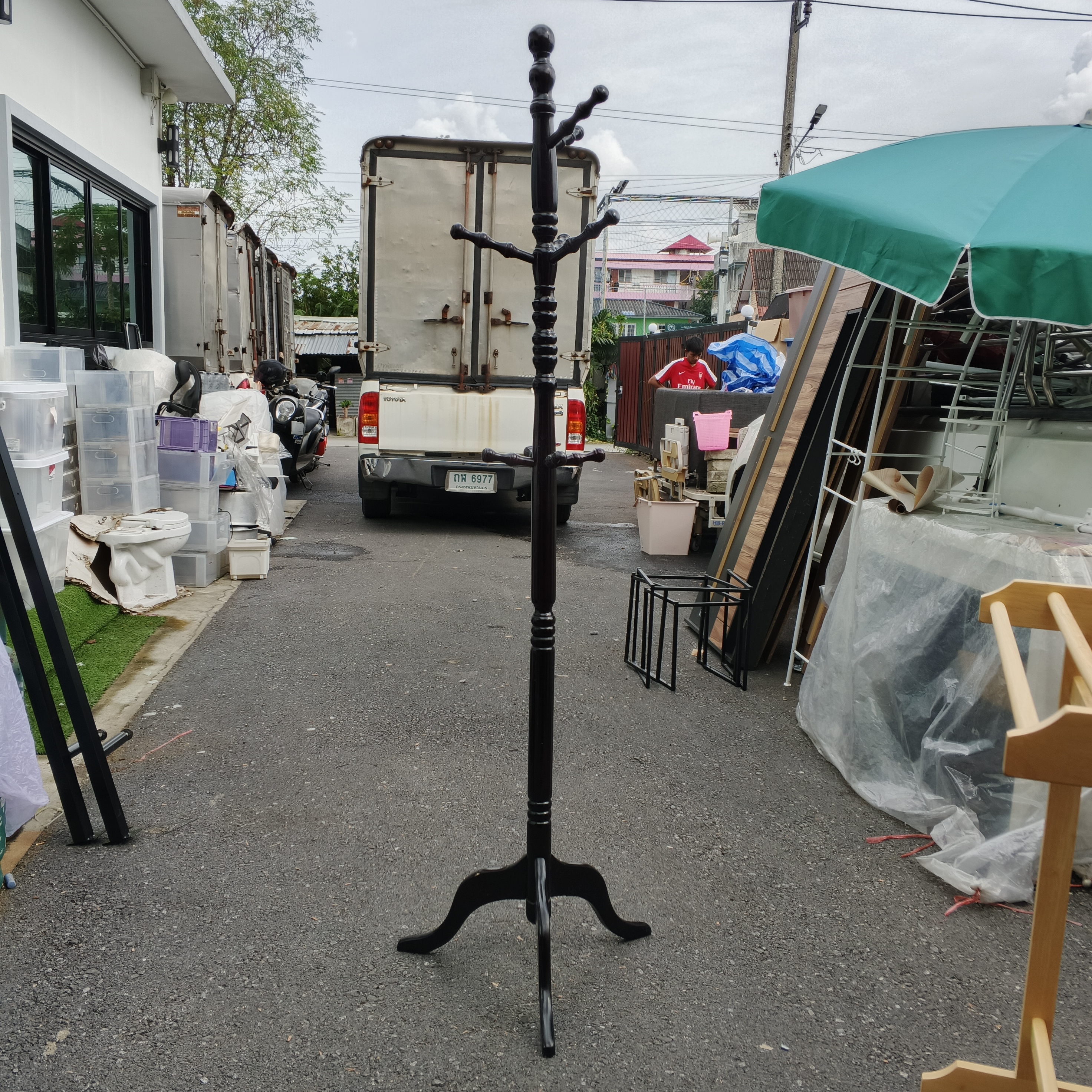 ที่แขวนผ้าแบบตั้ง