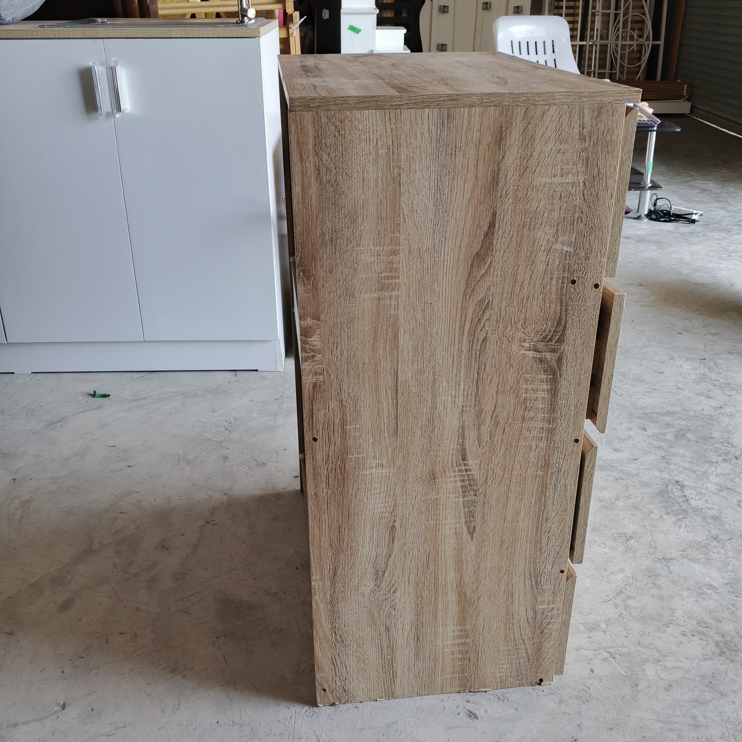 ตู้ลิ้นชักสีบีชขนาด4ชั้น